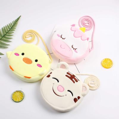 China Fashion Factory Direct Sales Cute Children Bags Girls Handbag Kids Cartoon Plush Cross - Body Bags for sale