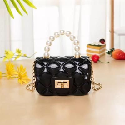 China 2021 Waterproof Hot Sale PVC Coin Purse Fashion New Jelly Bag Mini Key Chain Case Lingge Purse For Kids for sale