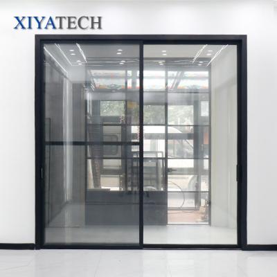 China American and Canada Modern Standard Grade Aluminum Thermal Break Sliding Door for sale