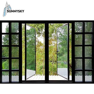 China Folding Custom Aluminum Screen Price Philippines Casement Windows for sale