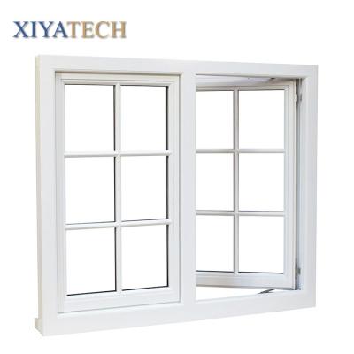 China Top Strength Aluminum Screen Design Awning Folding Casement Inswing Windows for sale