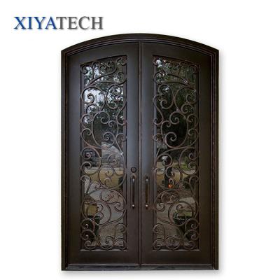 China Modern Hot Sale Wine Rack Cage Angle Wrought Iron Frame Door For Arizona Customized for sale