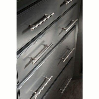 China Hot Selling Traditional Amazon 3 In (76 mm) 4 Pack Stainless Steel Cabinet Drawer Bar Pull for sale