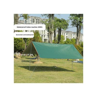 China UV resistance proof flysheet camping tent oxford rain fly economic strong raining outdoor camping tent for sale