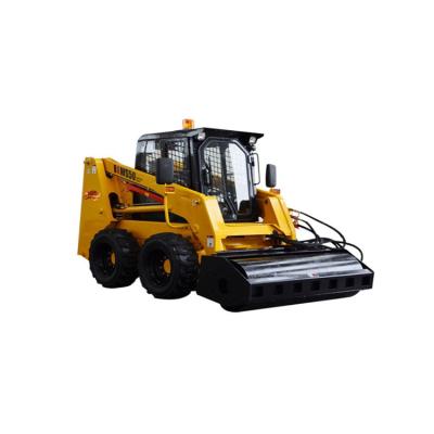 China Construction worksÂ   Hydraulic broken corner broom for skid steer loader is used for skid steer loader for sale