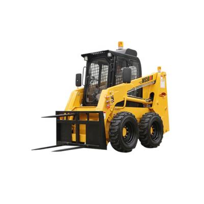 China Construction worksÂ   Professional Full Hydraulic Skid Steer Loader Manufacturer Accessories Backhoe Loader Hydraulic Skid Steer Price for sale