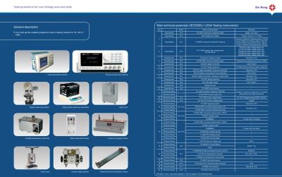 China Testing machine for Low voltage wire and cable for sale