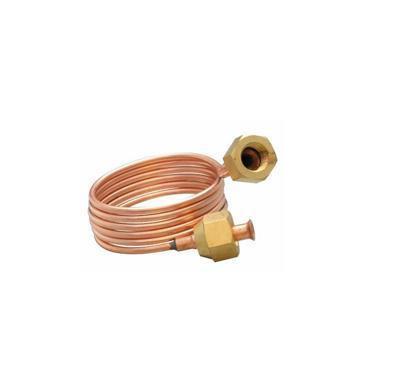 China AC Copper Capillary Tube With Copper Nuts for sale