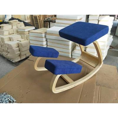 China Sitting Position Modern Home Correction Furniture Ergonomic Wooden Kneeling Chair for sale