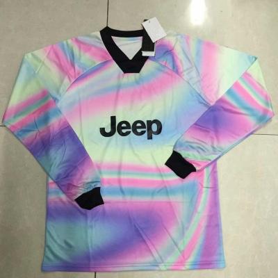 China Shirts & 2019 long sleeve soccer jersey top thai quality football shirt wholesale cheap maglietta da calcio for sale