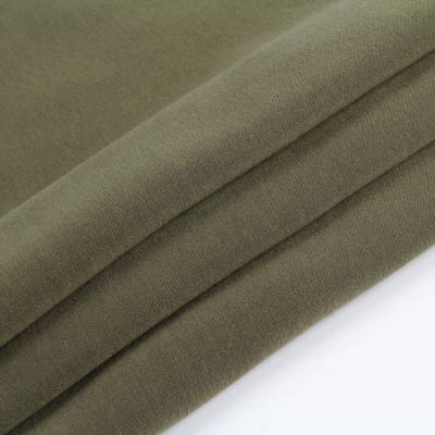 China Brushed Sueded Customized Plain Dyed Weft Brushed Fleece Fabric Cover 2020 Hoody for sale