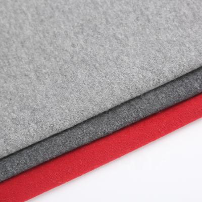 China 65 Polyester 35 Cotton TC Three Yarn Polyester Shrink-Resistant Baby Inside Brushed Fleece Fabric for sale