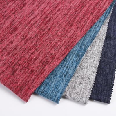 China 2020 viable TR polyester cashmere spandex sweater fabric hacci blend for making sports fabric for sale