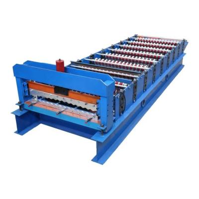 China ROOF Metal Roofing Sheet Roll Forming Machine Galvanized Steel Corrugated Roof Panel Making Machine Price for sale