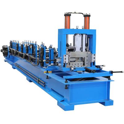 China Construction Material Stores C U Z Profile Steelmaking Machine C Steel Channel Roll Forming Machine for sale