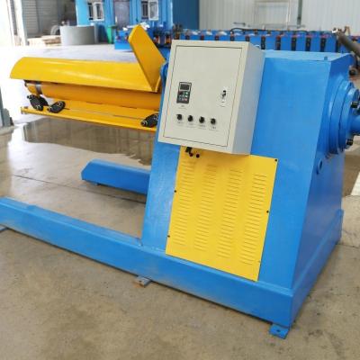 China WALL 5 ton hydraulic automatic decoiler for sale