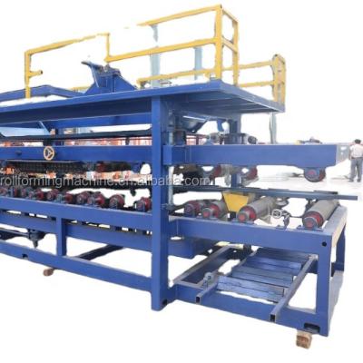 China Hotels China Supplier New Rock Wool Sandwich Panel Roll Forming Machine For Sale for sale