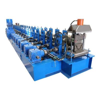 China ROOF Color Steel Round And Square Downspout Pipe Roll Forming Machine Metal Rain Gutter Making Machine for sale