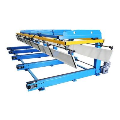 China Hot Selling High Speed ​​4-8 Meters Fully Automatic ROOF Stacker Used For Metal Roofing Sheet Roll Forming Machine for sale