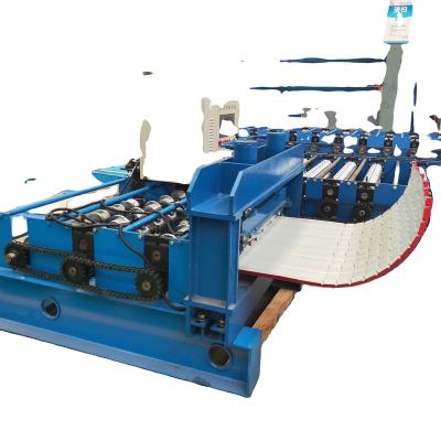 China Building Material Shops JCX Bending Machine Old Angle Color Hot Sale Sheets 2021 Steel Sheets Steel Covering Machine Steel Bending Machine for sale