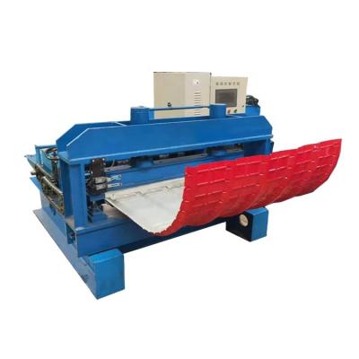 China building material shops tr4 arch roof metal 760 pv4 curved roofing sheet crimping machine for sale