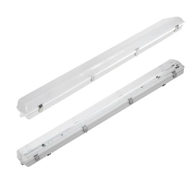 China African hot selling warehouse 40w 140lm/w led triproof tube light for office with ENEC TUV CB for sale