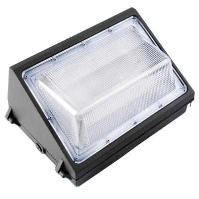 China 2019 New Design Meanwell Industrial Driver 40w 60w 90w 120w ETL DLC IP65 Safety Polycarbonate Mounted Outdoor LED Wall Pack Light Fixtures for sale