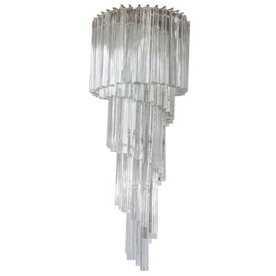 China 530-2 Venini Crystal Chandelier Long Exquisite Crystal Chandelier for sale