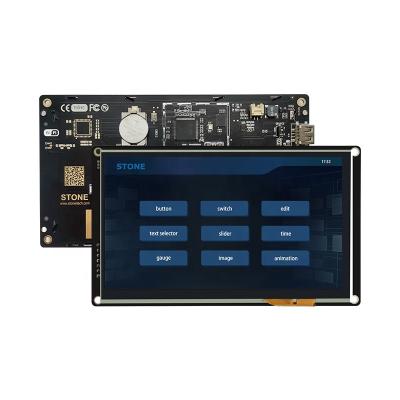 China 10.1 Inch User Friendly Programmable GUI TFT LCD 1024*600 HMI Industrial PC With Serial Interface For Industrial Use 10.1 Inch for sale