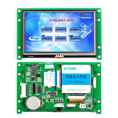 China Small Size 4.3 Inch Outdoor Used TFT LCD Smart HMI With Touch Control Panel 4.3 Inch for sale