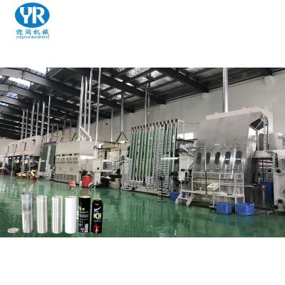 China Food Foil Aerosol Cans Empty Bottle Body Making Machine for sale