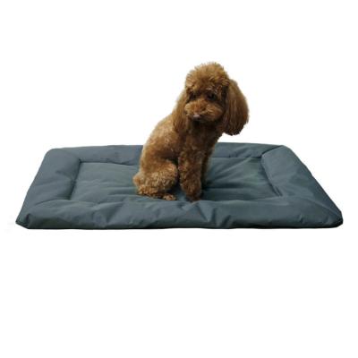 China Viable Customize Non Slip Dog Beds Collapsible Dog Mattress Bed Pet Bed Cushion for sale