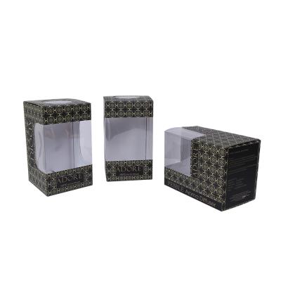 China High Safety Performance To Protect Products Customized High Quality Different Color Clear Window Luxury Packing Box for sale