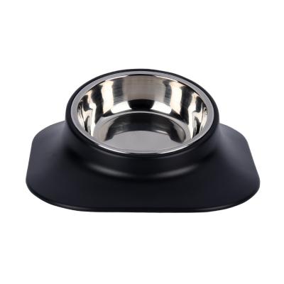 China Easy Stored Clean Dog Cat Feeder Pet Bowls Hot Sale Pet Food Water Bowl for sale