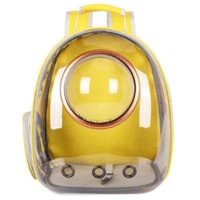 China Outdoor Carrier Dog Bunny Cat Going Out Cat Bag Four Seasons Outing Space Capsule Pet Backpack School Bag Shoulder Cage Pet Carrier Bag for sale