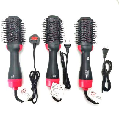 China For Professional Home Use 2022 Hair Curling Iron Airbrush Hair Curler Brush Hot Ionic Comb for sale