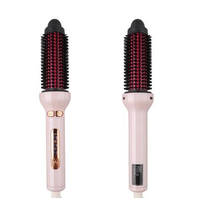 China Good Looking Man Brush Rechargeable Portable Curling Hair Curler for sale