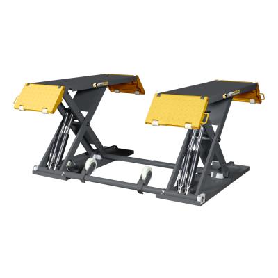 China Auto Mid Rise Car Lift 3500kg Portable Scissor Lift For Car Repair Full Lift Scissor Car Lift 3500kg for sale