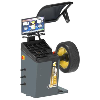 China JWB681 AL Johnham LCD Display Wheel Balancer With JWB681AL Car Pneumatic Locking Wheel Balancer for sale