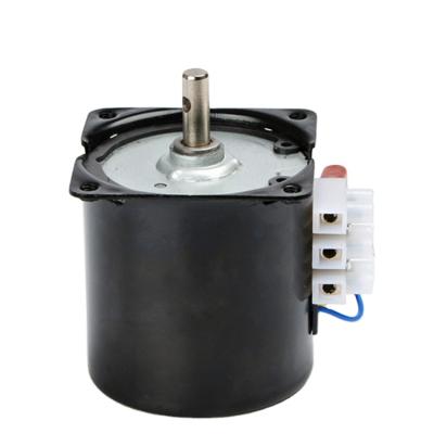 China Totally Enclosed Gear Reduction Synchron Electric Motors , Reversible Permanent Magnet Synchronous AC Motor 60KTYZ for sale