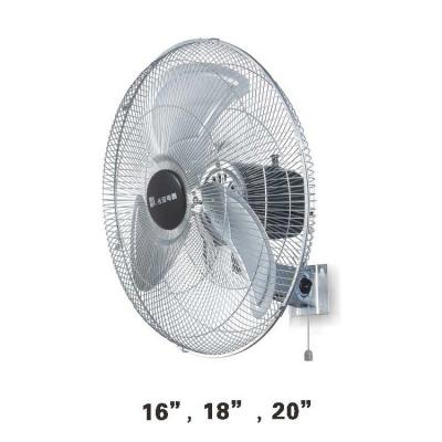 China Low Noise Quiet Mini Smart Loft Decor Industrial Decor 20 Inch Large Best Ventilation 130W Ceiling Powerful Metal 16 18 20 Inch Mount Wall Fan for sale