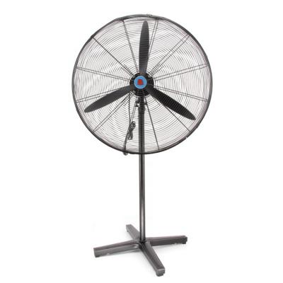 China 26 Inch Retro Body Parts Low Noise High Speed ​​Adjustable Electric Pedestal Waist Stand Swinging Fan In Black With Cooler for sale