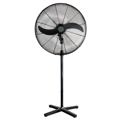 China China Manufacturer Low Noise 220w Cross Base 26 Inch Supply Rotating Industrial Floor Stand Energy Saving Fan With Universal for sale