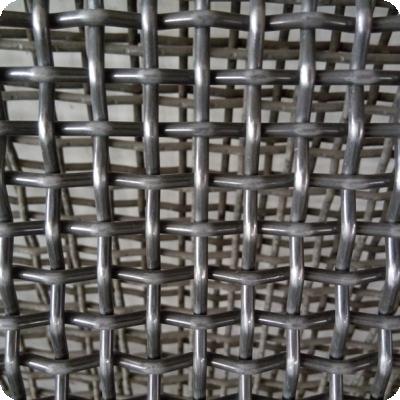 China Twill Weave Heavy Duty Crimped Yarn Mesh Screens For Mine for sale