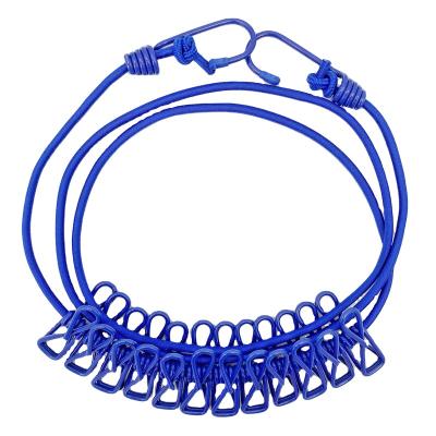 China Behind Doors/On Walls Factory Customized 1.8m High Quality 12 Staple Outdoor Sports Travel Laundry Camping Non-Slip Windproof Wiring Rope for sale