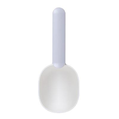 China Non-automatic Multifunctional Pet Dog Food Feeding Spoon With Sealed Bag Clip Measuring Cup Creative Curved Design, Easy To Clean for sale