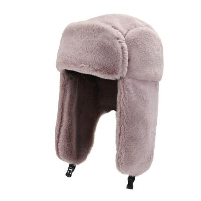 China 2021 New Fashion Design COMMON New Fashion Lady Women Men Unisex Winter Warm Supper Knitted Woven Warm Artificial Fur Hat for sale