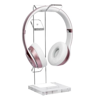 China Eco-friendly Acrylic Acrylic Headset Display Rack Stand Earphone Stand For Headset for sale