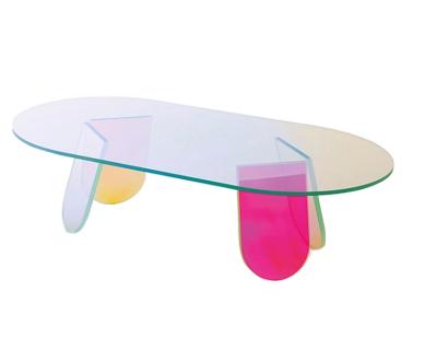 China Fashional Custom Acrylic Restaurant Table Acrylic Tables Clear Coffee Table for sale