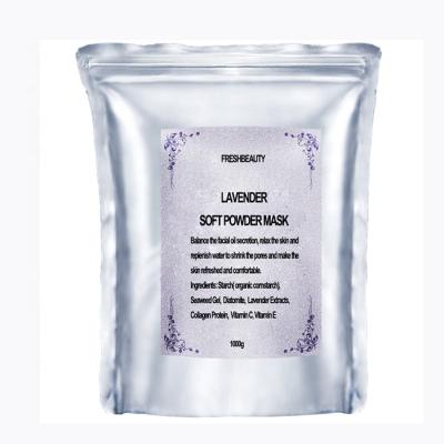 China Firming Private Label Soft Powder Mask Lavender Powder Mask Peel Off for sale